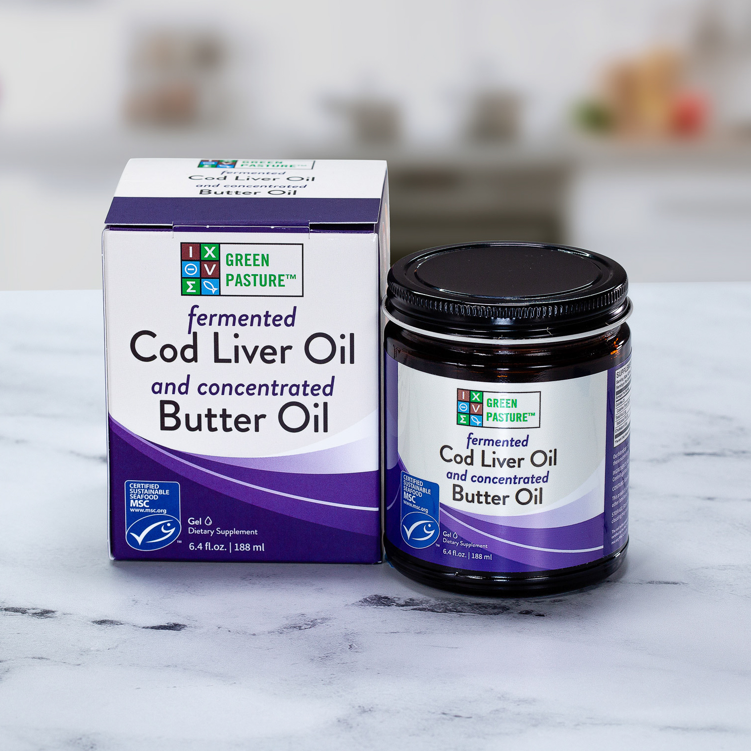 Fermented Cod Liver Oil & Concentrated Butter Oil Blend – Gel – MSC certified